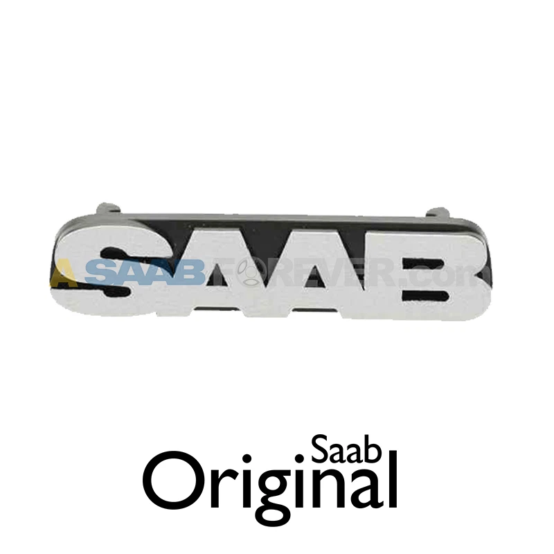 NUEVO EMBLEMA DE REJILLA SAAB - SE ADAPTA A: 9-3 99-11 9-5 99-05 Original OEM Saab Parte 4830071 Foto 2 de 3