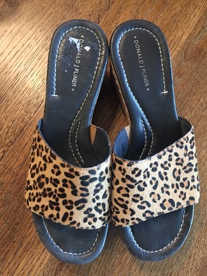 donald pliner leopard sandals
