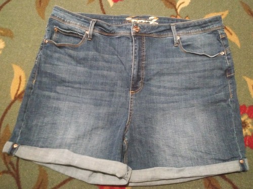 Seven7 Womens Jeans Shorts 22W Plus 