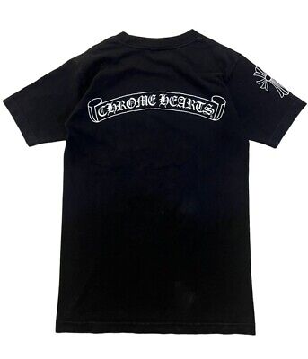 CHROME HEARTS HORSESHOE LOGO POCKET TEE MADE IN USA SIZE S CHROME HEARTS HORSESHOE LOGO POCKET TEE MADE IN USA SIZE S