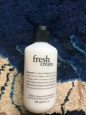 PHILOSOPHY FRESH CREAM SHAMPOO, BATH  SHOWER GEL 6 OZ 180ml
