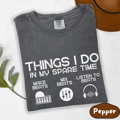Music Producer Comfort Colors T-shirt for Beat Makers, Beat Producer Shirt