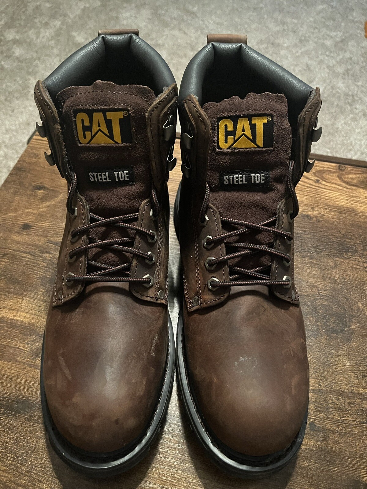 Caterpillar Second Shift ST Steel Toe Men Safety/Work 6" Boots  Size 13 M image 3