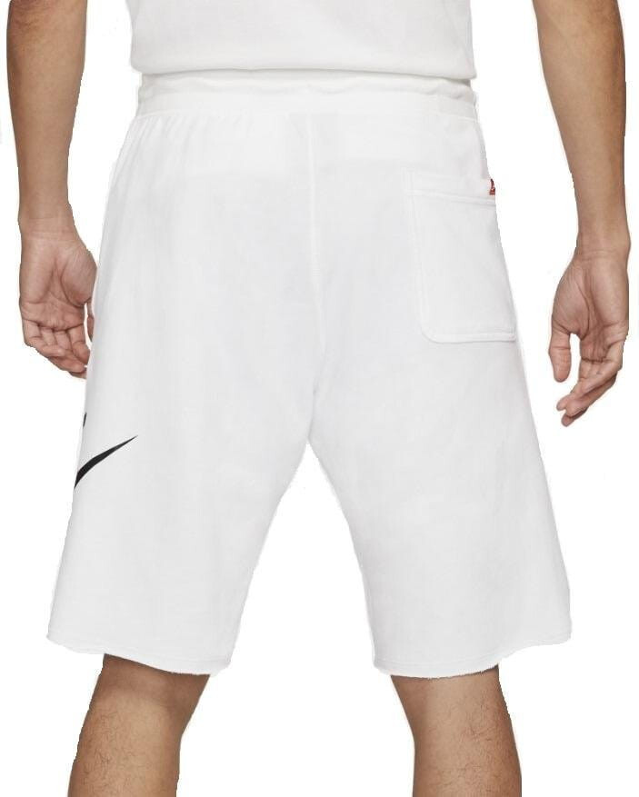 Nike Shorts Sportswear Kurze Hose Trianing Freizeit Logo Weiß