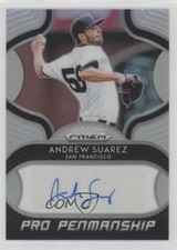 2019 Panini Prizm Pro Penmanship Andrew Suarez #PP-AS Auto ms9