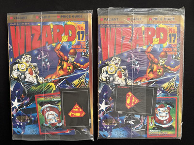 1993 Wizard #17 The Guide To Comics Sealed (2 SEALED COPIES)