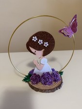 Decorazione Prima Comunione Fatta Interamente Tutta a mano Pezzi Unici