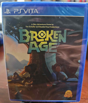 Broken Age (Sony PlayStation PS Vita, 2017) New Sealed