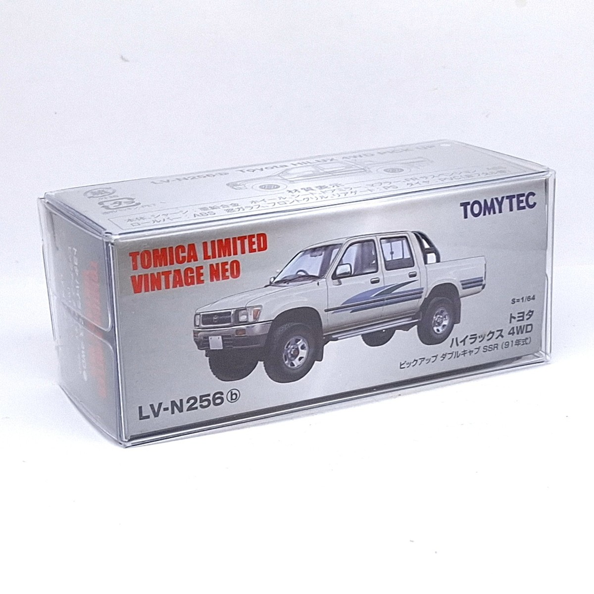 Tomica Limited Vintage NEO LV-N256b Toyota Hilux 4WD Pickup SSR 91