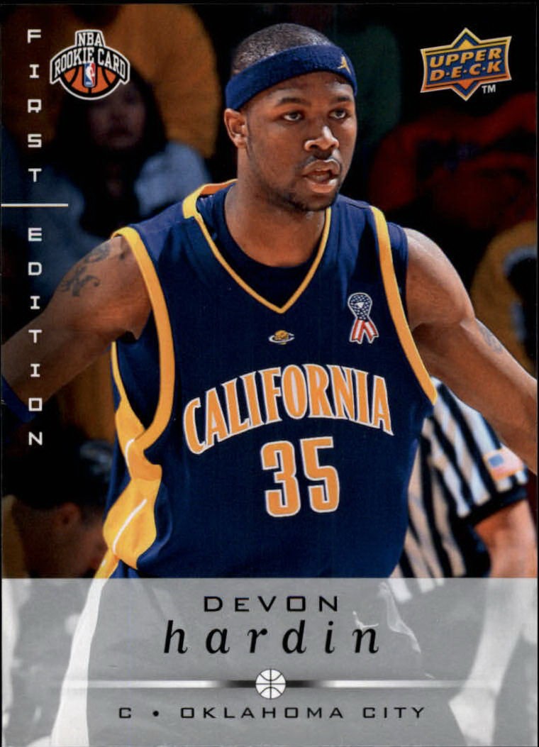 2008-09 Upper Deck First Edition #257 DeVon Hardin - BSK