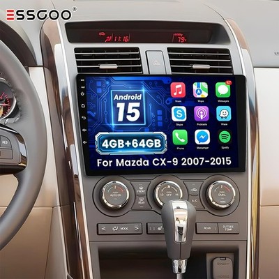 10'' Android 15 For Mazda CX-9 CX9 2007-2015 Car Radio Stereo CarPlay GPS 4+64GB
