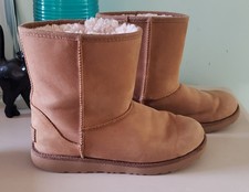 UGG 1016223 Classic Short Boot - Big Girl- Sheepskin Lining Comfy Cozy