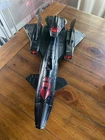 NIGHT RAVEN GI G.I. JOE ACTION FIGURE VEHICLE STEALTH PLANE VINTAGE NEAR COMPLET
