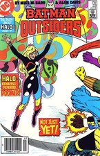 Batman and the Outsiders #23 VG 1985 Stock Image Low Grade