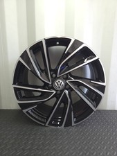 1 GENUINE VW GOLF GTI  MK8 19"  ALLOY WHEEL  BLACK 💎 CUT  5H0601025R UNDAMAGED 