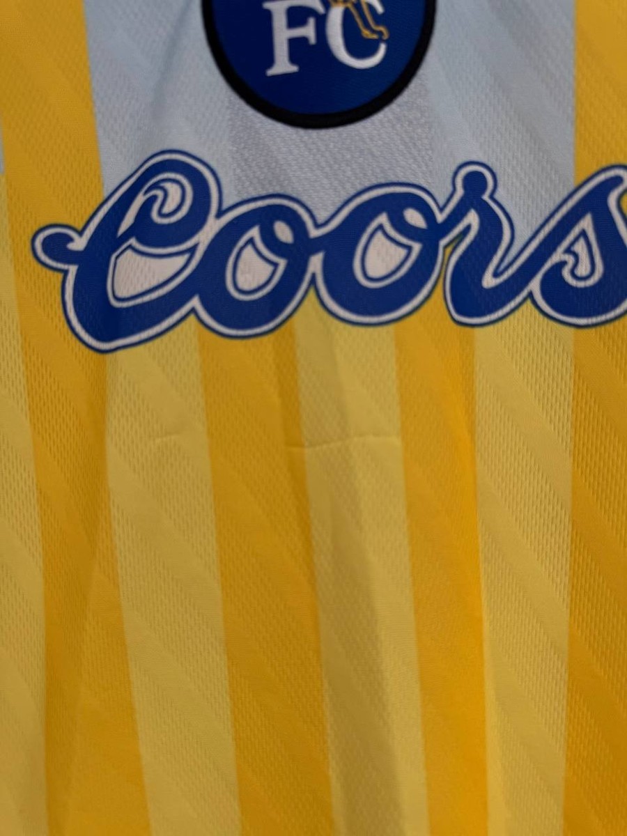 Chelsea FC 1995 1996 1997 Umbro shirt jersey Coors 1990s away