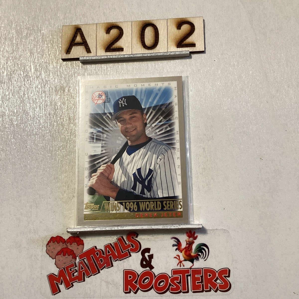 2000 Topps - Magic Moments Derek Jeter #478 Wins 1996 World Series