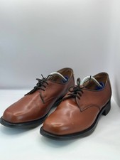 Loake Bros Brown Derby Shoes Made in England Leather Sole UK6 US7 AU6