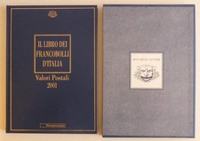 Libro dei francobolli d'Italia - Valori postali 2001 - COMPLETO