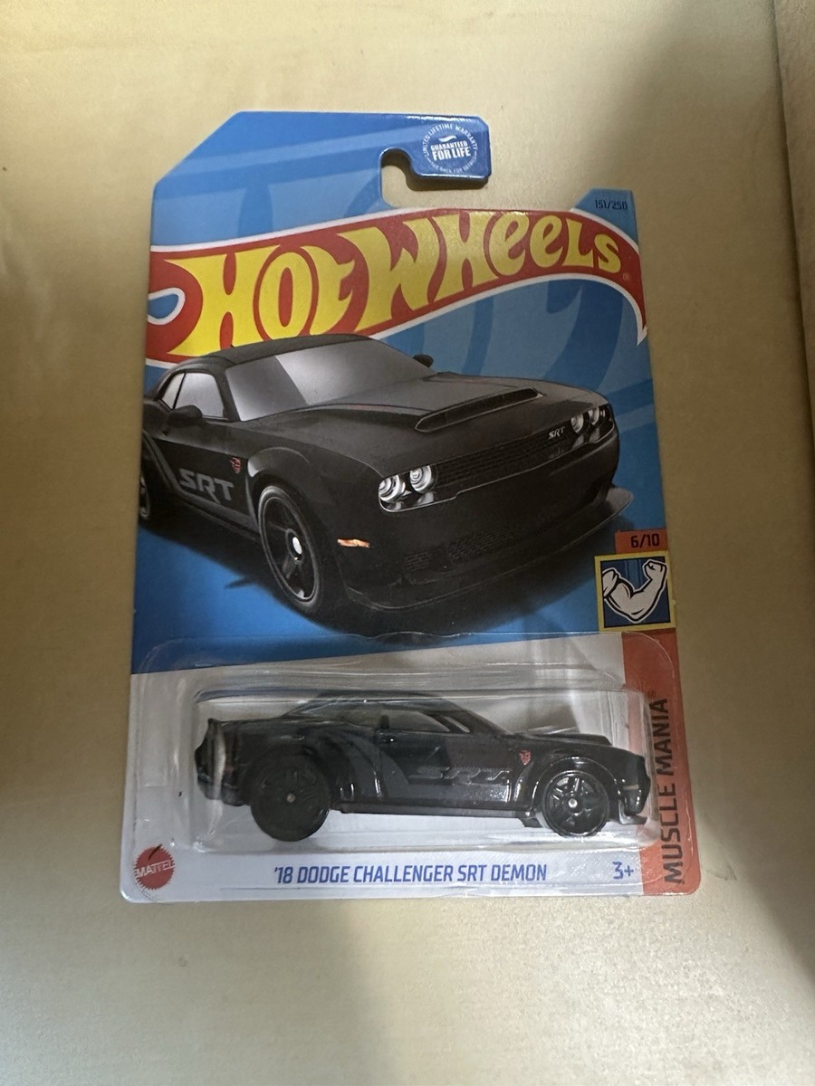 ホットウィール　STH DODGE CHALLENGER SRT DEMON Hot Wheels Dodge Challenger SRT Demon STH Super Treasure