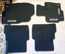 OEM MAZDA CX-5 FLOOR Mat / Carpet Set - 4 Pieces BLACK 2013-2016 KR2268G12 NEW