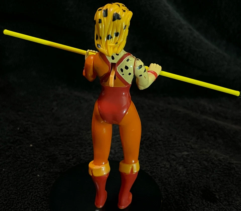 1985 CHEETARA • COMPLETE w/PVC WILY KIT • VINTAGE LJN THUNDERCATS - Image 4 of 4