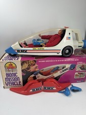 1977 Kenner THE SIX MILLION DOLLAR MAN Bionic Mission Vehicle w/ Box and doll