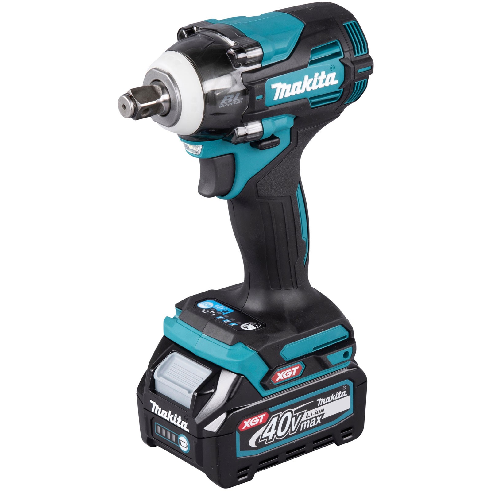 Makita  XGT 40Vmax BL Impact Wrench 40V 2 x 2.5Ah Li-ion