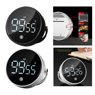 Große magnetische Countdown LED Digital Timer leise Eieruhr Twist One Button