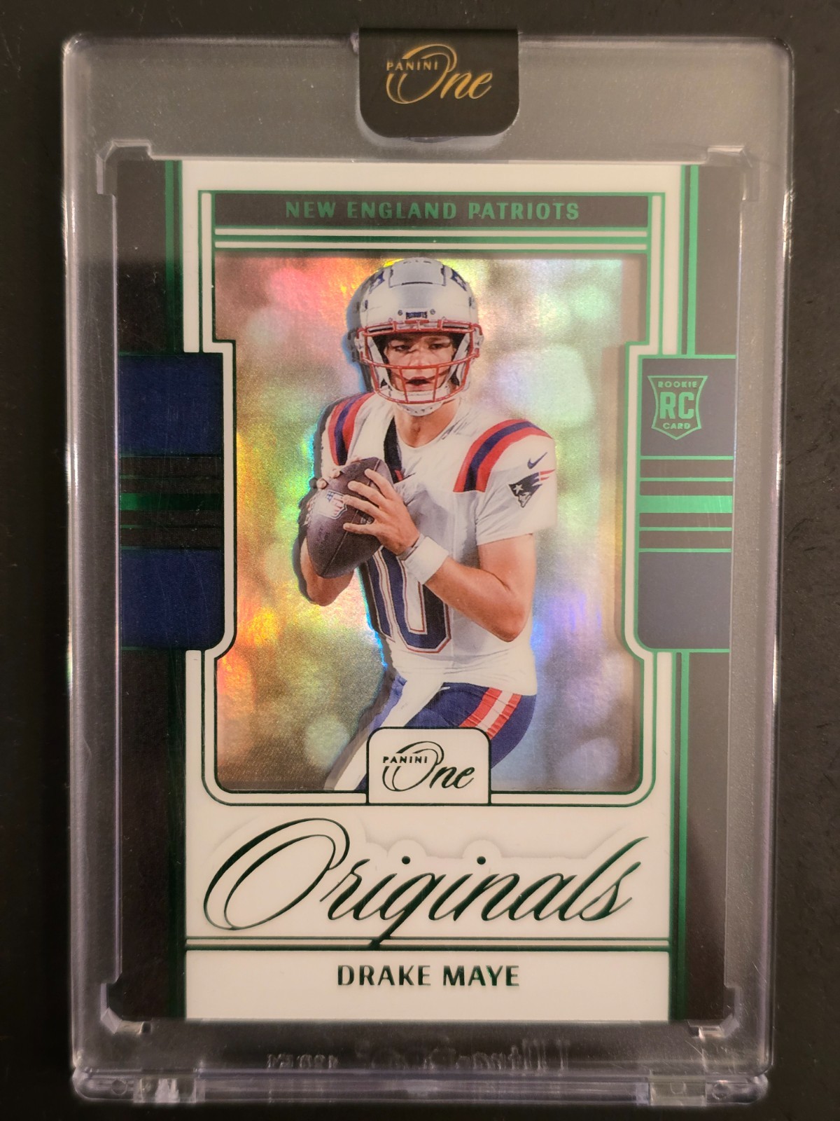 Drake Maye Panini One One Originals #OODME Green