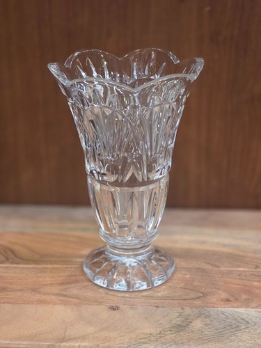 Vintage Godinger Shannon Crystal 8" Bud Vase 2904 Freedom 24% Lead Wedding Decor