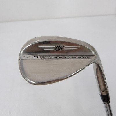 Titleist Wedge VOKEY SPIN MILLED SM8 Brushed Steel 58° NS PRO