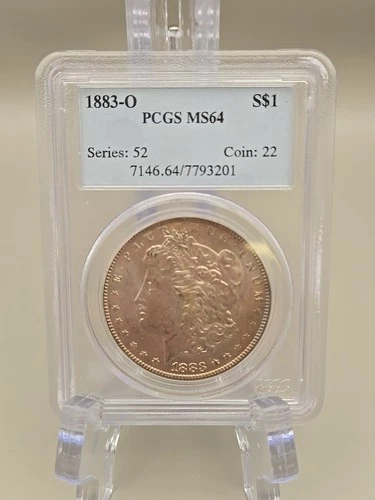 1883-O Morgan Silver Dollar $1 - PCGS MS64