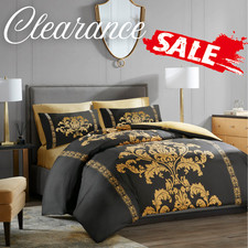 Duvet Cover Clearance Sale Reversible Duvet Quilt Covers Double Bedding Set