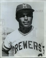 Press Photo Milwaukee Brewers baseball player, Pedro Garcia - mjt04013