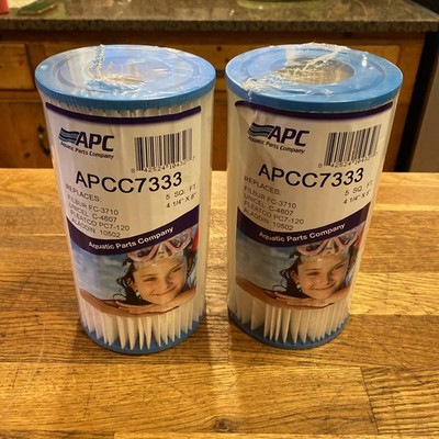 APC Replacement Cartridge Filter APCC7333 New 2 Pack 4.25  X 8  FC-3710 C-4607