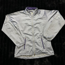 Nike Storm Fit Windbreaker Jacket Gray/ Purple Women  s Size Medium