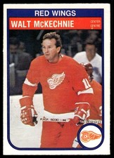1982-83 O-Pee-Chee Walt McKechnie Detroit Red Wings #91