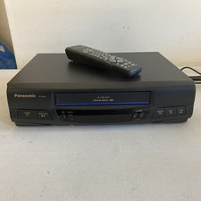 Panasonic VCR Blue Line VHS Player PV-9405S 4 Head Powers On Parts Only