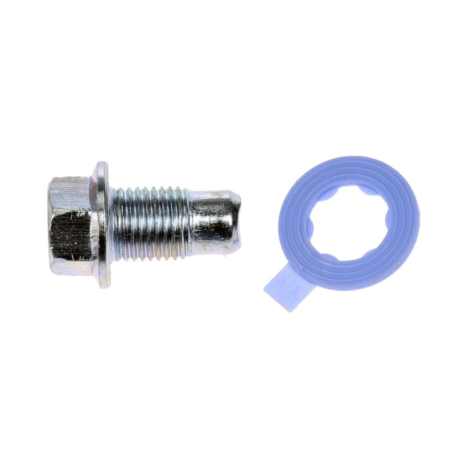 For Infiniti Q45 2000-2006 Oil Drain Plug Steel | Gasket Type Extra Fine Thread - Image 2 of 4