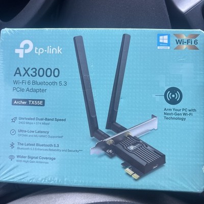 TP-LINK Archer TX55E AX3000 Wi-Fi Bluetooth PCIe Adapter