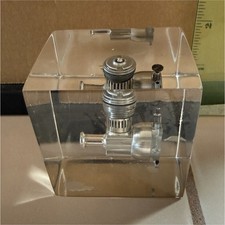 Miniature Model Engine Module in Clear Displa...