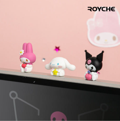 Sanrio Genuine Monitor Figure Hello Kitty Cinnamoroll Kuromi My