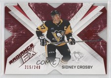 2022-23 SPx Radiance F/X Red 215/249 Sidney Crosby #RFX-49 19n6