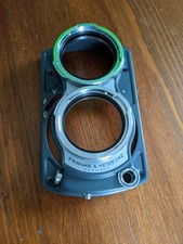 Vintage Original Spare Rolleiflex Grey Baby 4x4 Front Cover For Post War Model