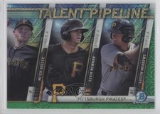 2017 Bowman Mega Box Green Refractor 96/99 Mitch Keller Kevin Newman he0