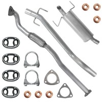 Auspuff SchalldäMpferset FüR Opel Astra 3 H FließHeck, GTC 1.9 Cdti (2004-2009)