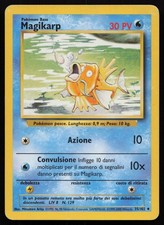 POKEMON TCG MAGIKARP 35/102 EX / LP SET BASE UNCOMMON UNLIMITED ITALIAN 2000