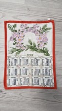 Wer ist Bj. 1992 oder 2012 ? Geschirrtuch Kalender Retro, originelles Geschenk