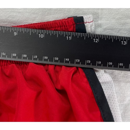 Nike Dri-FIT Running Shorts Women's Small Red White Athletic Gym Workout - Picture 6 of 8
